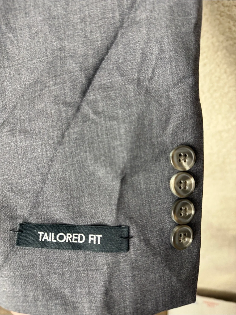 NWT Jos. A. Bank 1905 Collection Tailored Fit Suit Jacket Gray 44L